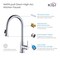 Kibi Napa Single Handle Pull Down Kitchen Sink Faucet KKF2005CH - alternate 2